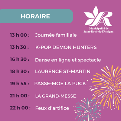 Saint-Roch-de-l'Achigan en Fête 2026